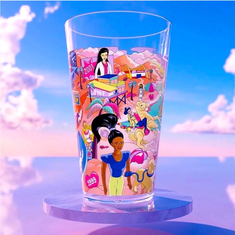 💕McDonalds Collectors Barbie Hotwheels Cup 💕
